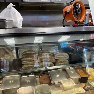 Some quick muffuletta to go items