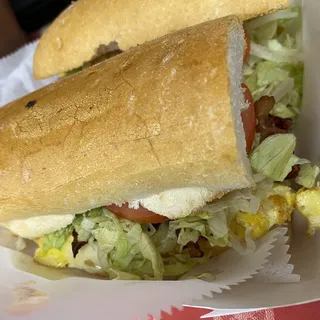 Bacon And Eggs Po-boy