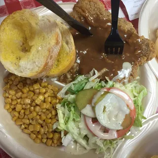 Country Fried Steak Po-boy