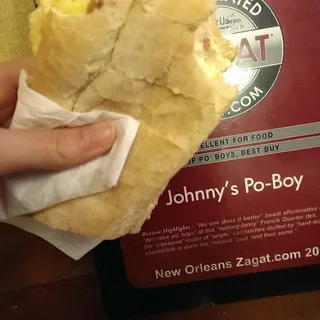 Ham And Eggs Po-boy
