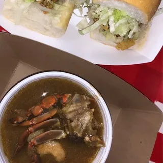 Softshell Crabs Po-boy