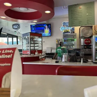 Is the TV for the guests or the staff?