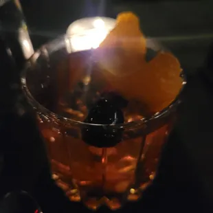 Smokey Old Fashioned