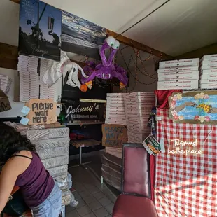 Inside the secret pizzeria