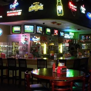 Bar Area. Big Screens Everywhere!!!