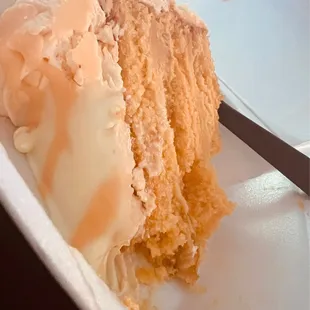 Not an amazing photo but super amazing flavor in this Orange Cake