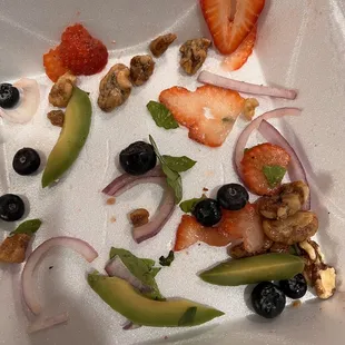 What was left after I took out all the crappy spinach!!