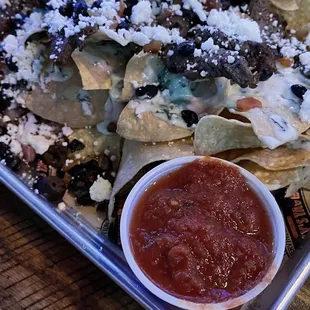 Epi-Nachos with steak