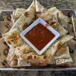 Cheesy breadsticks