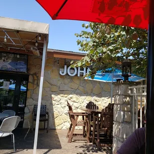 Back Deck at Johnny's on Missioj Road, Prarie Village