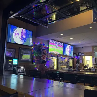 inside