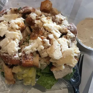 3. Classic Caesar Salad, Garlic Bread, and Fountain Drink Lunch Special