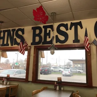 a view of the restaurant