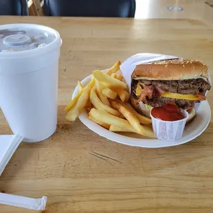 Double Cheeseburger Burger