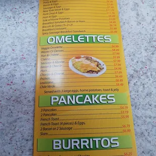 Menu page 5