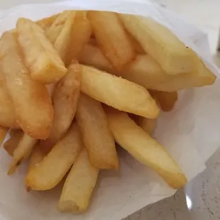 Fries were alright.