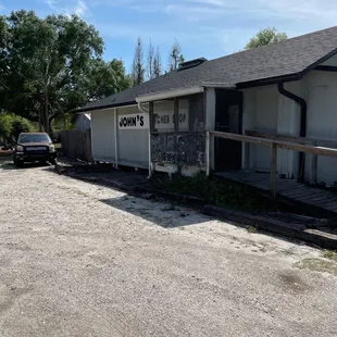 They used to cook burgers out here
