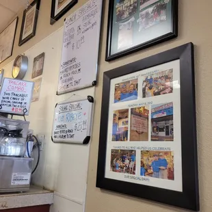 Classic diner feel
