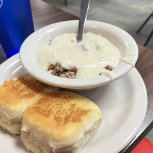 Sausage and gravy