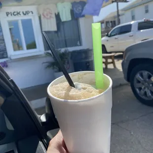 Root beer float