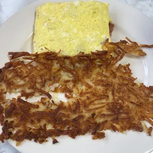 Corned beef omelette