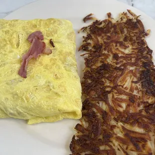 Corned beef omelette