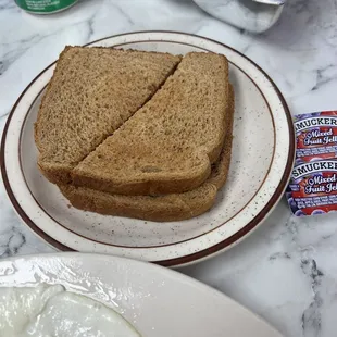 Wheat toast