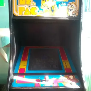 an old arcade machine