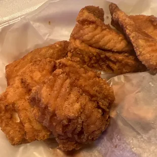 Red Snapper Lunch no flavor very fishy