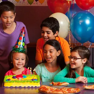 Private party rooms are included with every birthday package.