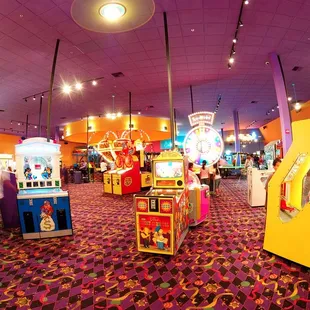 Over 100 of the latest Video and Ticket-Dispensing Games!