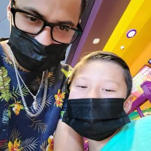 At johns incredible pizza.