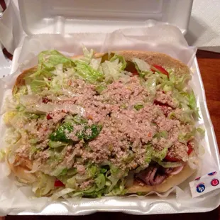 This is how their sandwiches come.