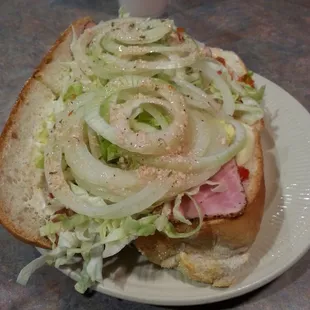 Johns famous Italian with everything