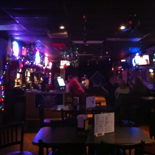 the interior of the restaurant