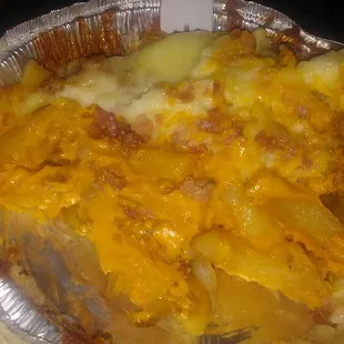 Megafries after digging in