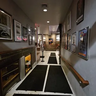 Entrance to restaurant