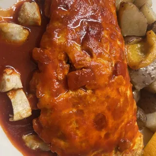 Enchilada Omelette