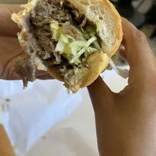 Classic Cheese Steak Sandwich