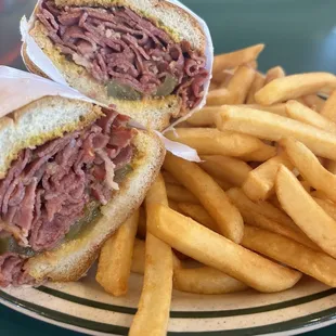 Pastrami combo California style