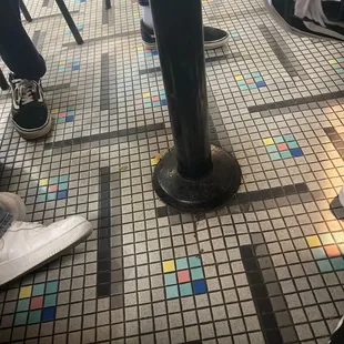 Community pool floor at johns place.