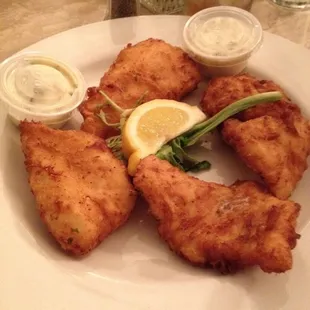 Fried Cod with pasta very good and reasonable