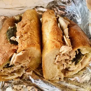 John&apos;s Roast Pork -- hot roast pork sandwich