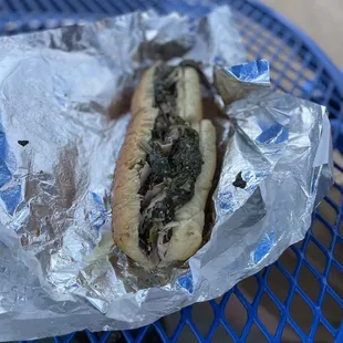 roast pork sandwich