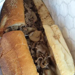 Mushroom Cheesesteak