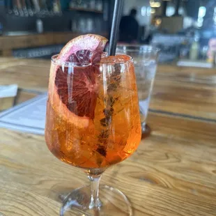 Gorgeous aeperol spritz