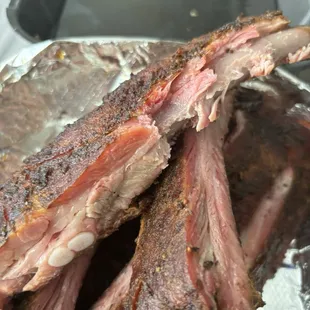 Ribs are A1  ribs are tender and seasoned Woody who??? They got Woody's beat ‼  Rib Dinner