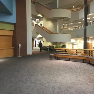 Carlsen Center stairs.