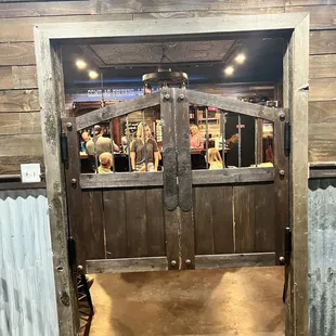 Entering into the bar