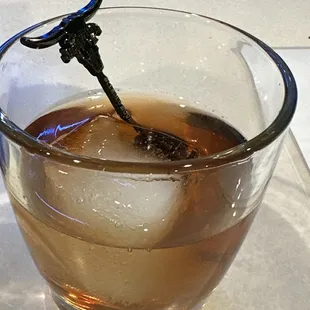 The In Fashion made with locally distilled Jacob Weldon whiskey.